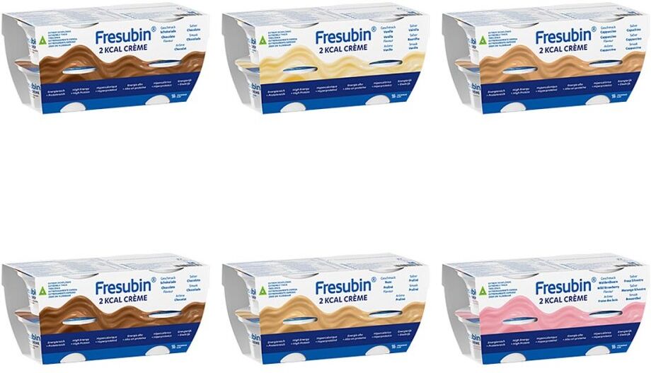 Fresubin 2 kcal Creme Mischkarton   Pudding & Aufbaunahrung