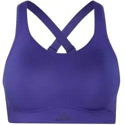 ADIDAS Damen BH Optime Workout, Größe L/AB in Blau Blau
