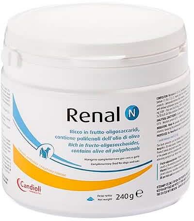 Renal N Candioli 240g   Insufficienza Renale Cronica Cane Gatto