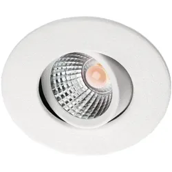 SG LEUCHTEN LED-Einbaustrahler 4W Konverter Nano Tilt 907013 1LED weiß 4000K weiß 270lm