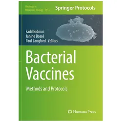 Bacterial Vaccines, Fachbücher von Paul Langford, Fadil Bidmos, Janine Bossé