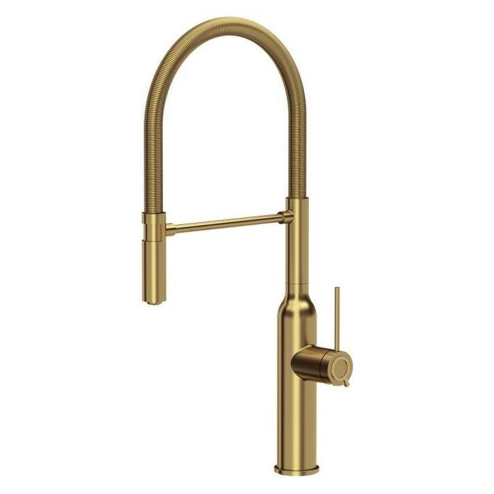 Q Company Küchenmixer Marilyn Q Line SteelQ goldener Standfuss (84818011) (84818011)