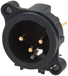 Neutrik NC3 MAV Schwarz