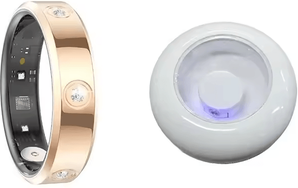 Inspire Curations SlimSense HR01 Smart Health Ring Ultra Thin Waterproof Heart Rate & Stress Tracker b Charging Case 9