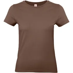 B&C Schweres Damen T-Shirt #E190 TW04T chocolate M