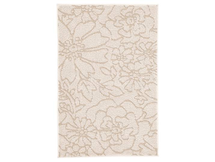 Tapis de bain Insa 70 x 120cm Beige/Crème