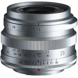 Nokton 1,2/23 mm Fujifilm X-Mount asphärisch, silber, Objektiv