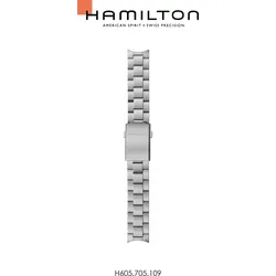 Hamilton - Khaki Field Auto Band-set Edelstahl H695.705.109 - silber
