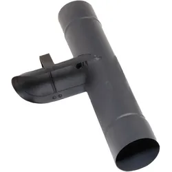 Regenwasserklappe Aluminium anthrazit (RAL 7016) mit Laubfang
