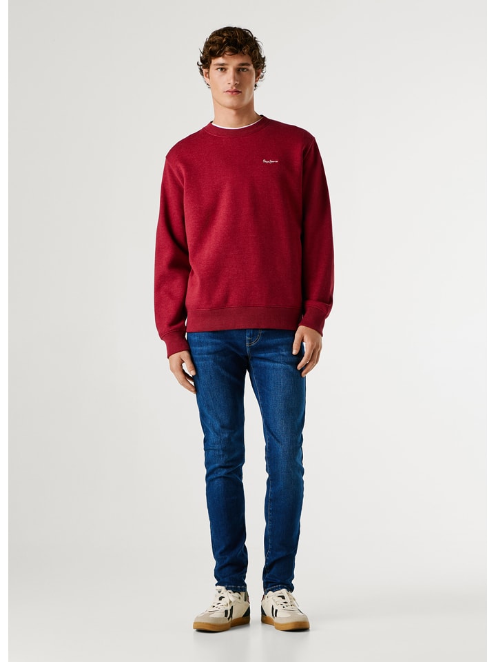 Pepe Jeans Sweatshirt "Griffin" in Rot - L