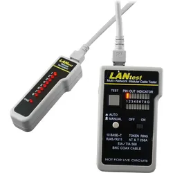 HOBBES 256551 - LANtest Kabeltester, Multinetwork