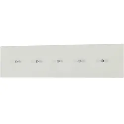 Wohnwert Garderobenleiste  Nicolo , creme , MDF-Platte , Maße (cm): B: 100 H: 25 T: 5.0