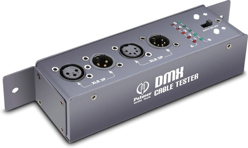 Palmer Pro Mct Dmx 3-Pol Und 5-Pol Dmx- Und Xlr-Kabeltester