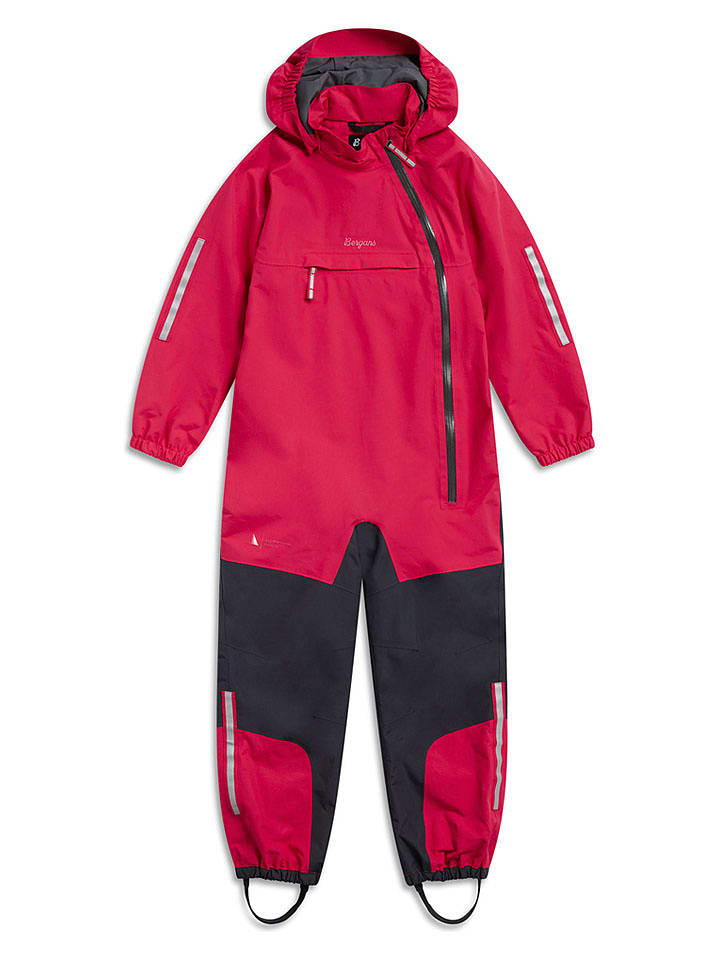Bergans Schneeanzug "Lilletind" in Fuchsia/ Grau - 104