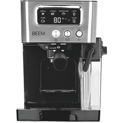 BEEM Siebträgermaschine Espresso Latte - silber