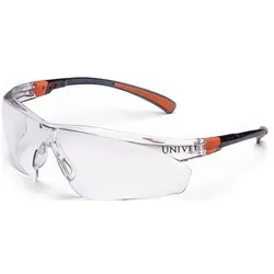 Univet Schutzbrille 506 UP EN 166,EN 170 Bügel schwarz/orange PC