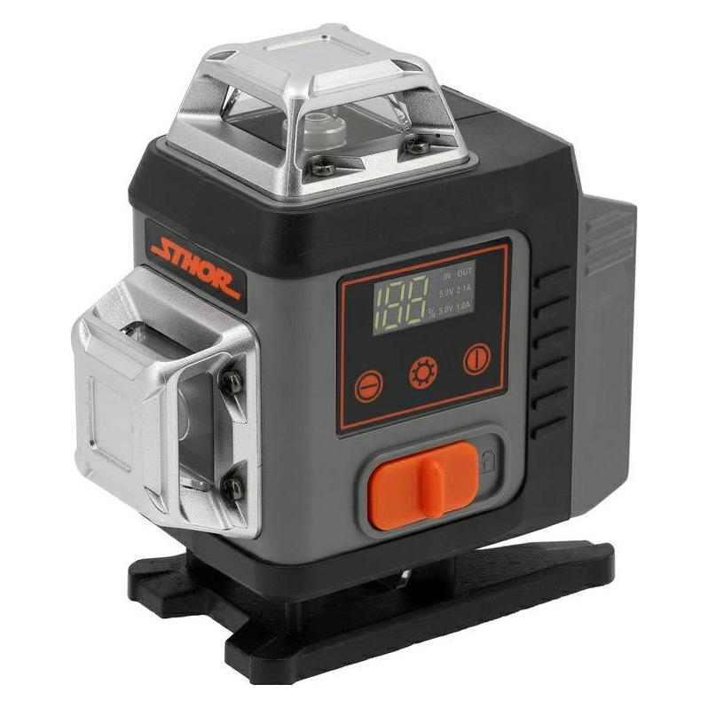 Toya Sthor Grüner Laser 16 Linien 4D mit Zubehör (Multilinienlaser) (T18007)