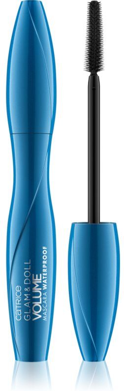 Catrice Glam & Doll Volume Mascara Mascara für maximales Volumen wasserfest Farbton Black 10 ml