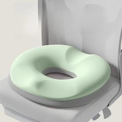 Inspired Finds Donut Memory Foam Seat Pillow For Tailbone Comfort light Green