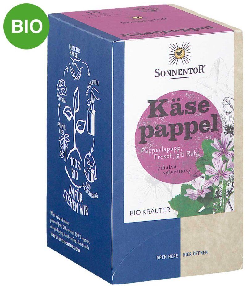 SONNENTOR Käsepappel Biotee 18stk