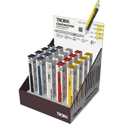 Troika, Schreibstifte, Thekendisplay 20xCONSTRUCTION multitasking pen (Assorted colours, 20x)