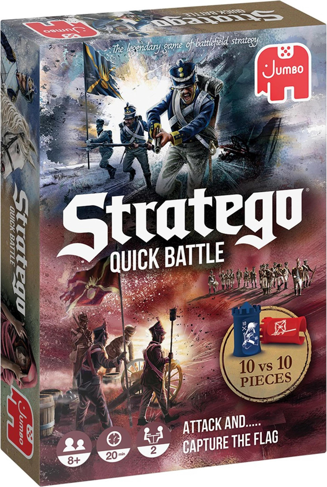 Jumbo Stratego Quick Battle bordspel
