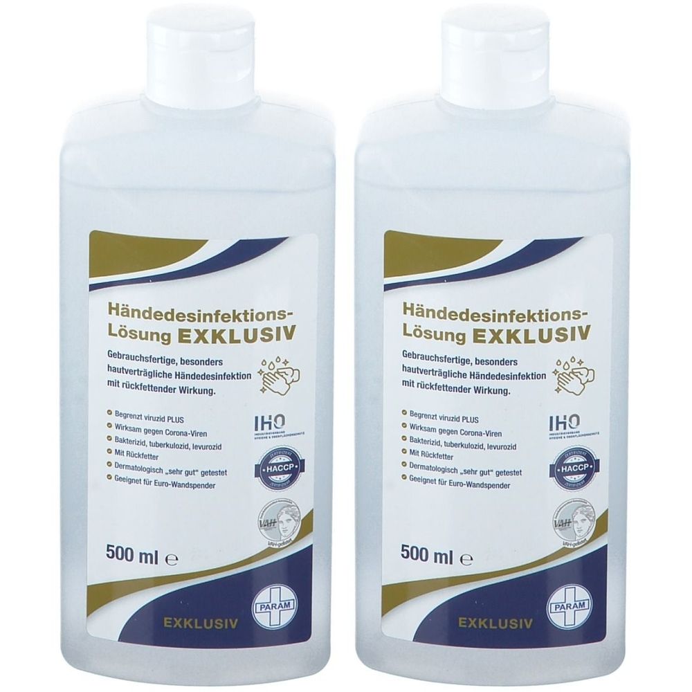 Haendedes Loes ExKLUSIV x2 2x500 ml Lösung
