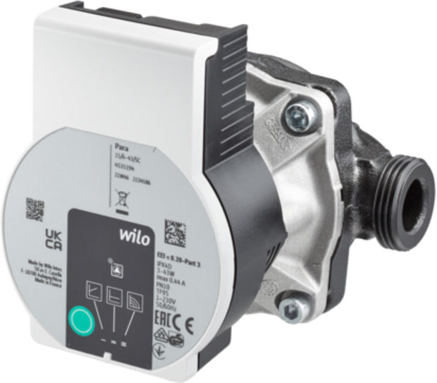 Oventrop Pump Wilo Yonos Para, sans câble 1151088 (1151088)
