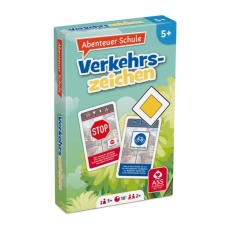 ASS Spielkartenfabrik Abenteuer Schule - Verkehrszeichen - deutsch 284631