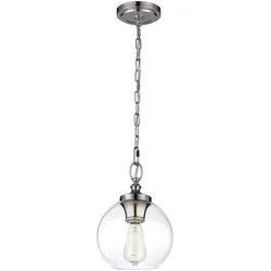 Elstead Lighting, Pendelleuchte, Tabby Hängeleuchte E27 Poliertes Nickel (E27)