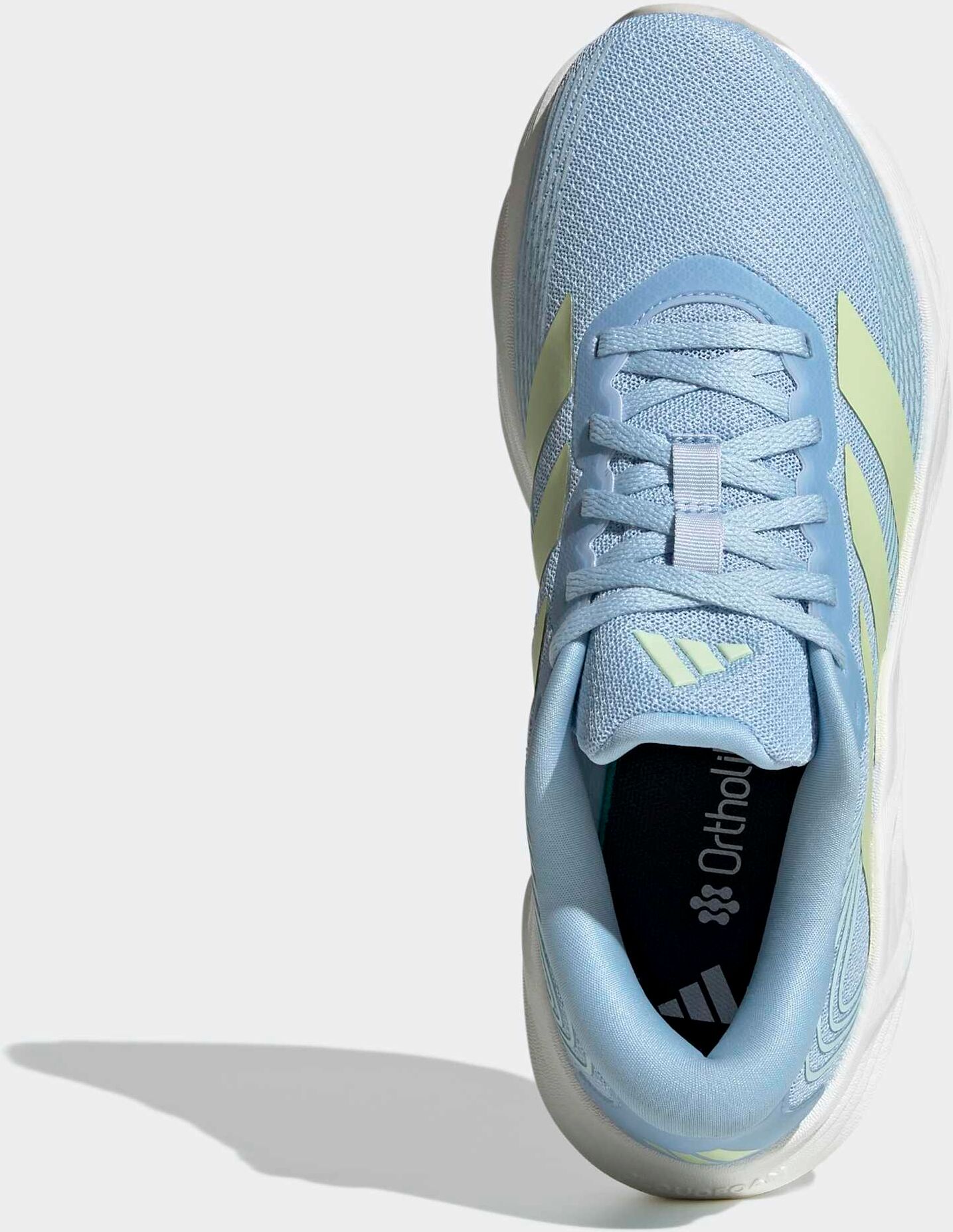 Laufschuh ADIDAS PERFORMANCE "GALAXY 8", Damen, Gr. 37, clear sky, almost lime, almost blau, Synthetik, Textil, Schuhe Laufschuh, für mehr Dämpfung clear sky, almost lime, almost blau 37