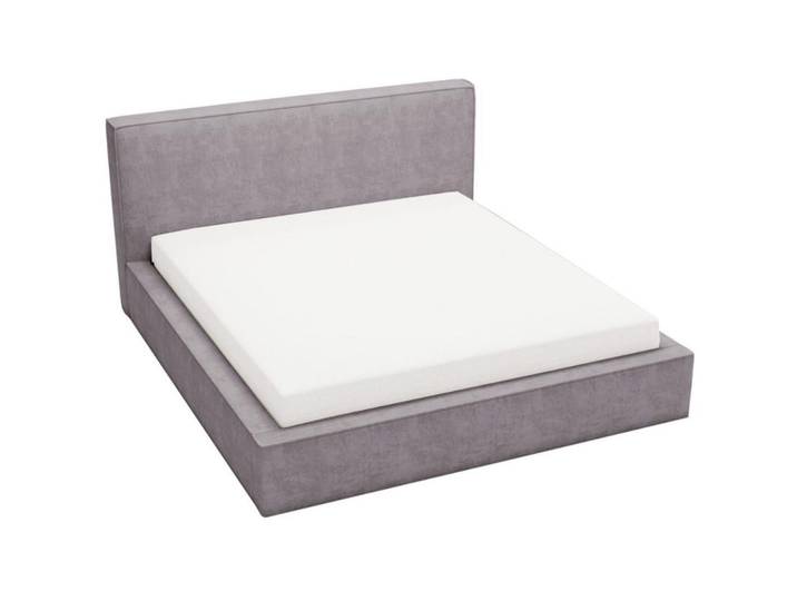 Graingold Polsterbett Monaco 200x200 Grau, 200x200 cm, Schlafzimmer, Betten, Polsterbetten