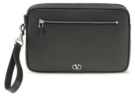 Valentino Garavani Handtasche aus Kalbsleder in Schwarz