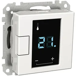 Elso WDE002491 Universal Temperaturregler-Einsatz mit Touch-Display Exxact weiß