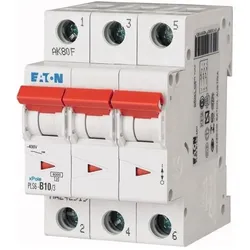 Eaton, Sicherung, Automatsikring 10A 3P+N C 4M 6KA (10 A)