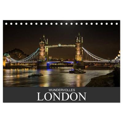 Wundervolles London (Tischkalender 2027 DIN A5 quer), CALVENDO Monatskalender