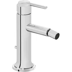 VitrA Origin Classic Einhebel-Bidetmischer mit Ablaufgarnitur Einlochmontage Höhe 17 cm Chrom,A42888 A42888