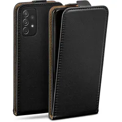 moex Flip Case Samsung Galaxy A72 Klapphülle Leder Optik