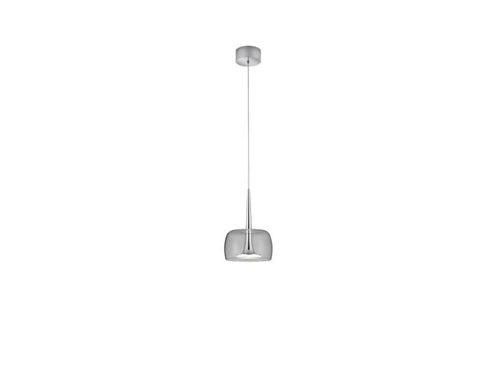 Helestra Led-Hängeleuchte Flute, Chromfarben, Metall, Kunststoff, Glas, 24-200 cm, Lampen & Leuchten, Innenbeleuchtung, Hängeleuchten, Pendelleuchten