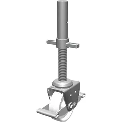 Zarges, Möbelrollen, Lenkrolle mit Spindel, Ø 150 mm