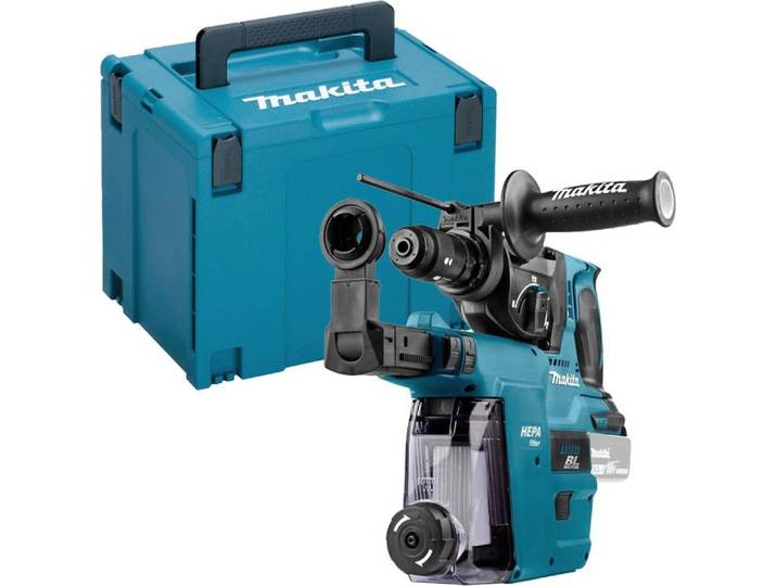 Perfo-burineur 18V LXT SDS-Plus (Solo) avec filtre DX07 en MAKPAC - MAKITA DHR243ZJW