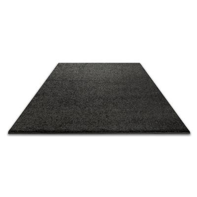 Hochflor-Teppich WECON HOME "Manta", grau (anthrazit), B:120cm H:25mm L:170cm, Polyester, Teppiche, Läufer, Langflor maschinell gewebt, robust, Wohn- & Schlafzimmer, uni