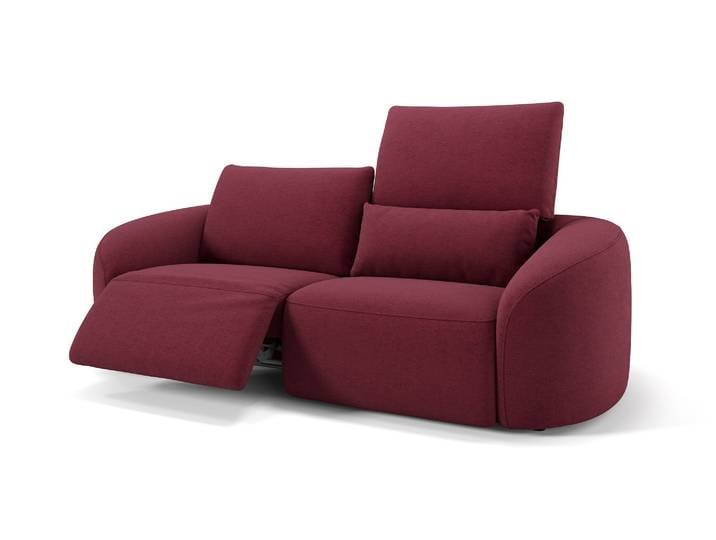 Design Stoff Couch ST. MORITZ 3er Relax Sofa