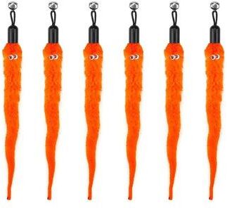 Inspire Essentials Interactive Cat Toy Refill Set With Feathers Mice Worms And Bells 7 20pcs