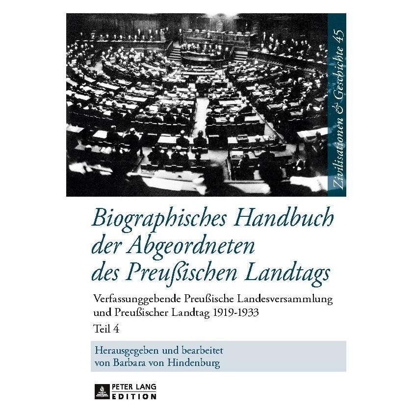 Peter Lang Biographisches Handbuch der Abgeordnete (Deutsch, 2019) (67839741)