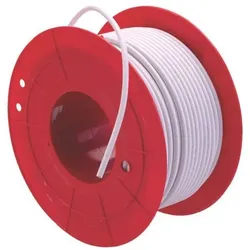 Triax Koaxialkabel KOKA 110A+ PVC 100 m-Plastikspule weiss
