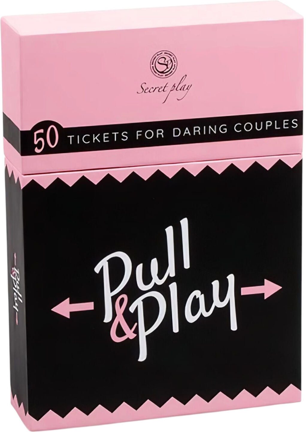 Secret Play Pull & Play - erotic card game for couples (50 cards) - in 7 languages