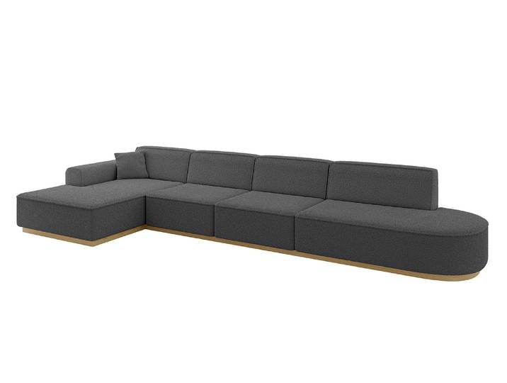 Ecksofa IREA-L3-v2 Grau - Quelle 92