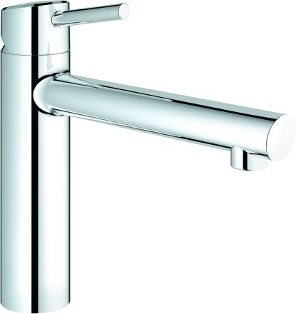 Grohe mitigeur d' Concetto match0 Concetto bec moyen-haut, fenêtre avant, chrome