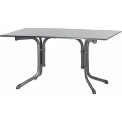 SIEGER  3170- 3170-55 Bouelvard-Klapptisch vivodur, 140x90 cm, eisengrau